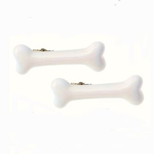 🦴 2x Bone Hair Clips